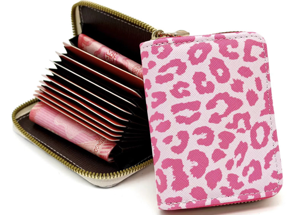 Leopard Card Holder