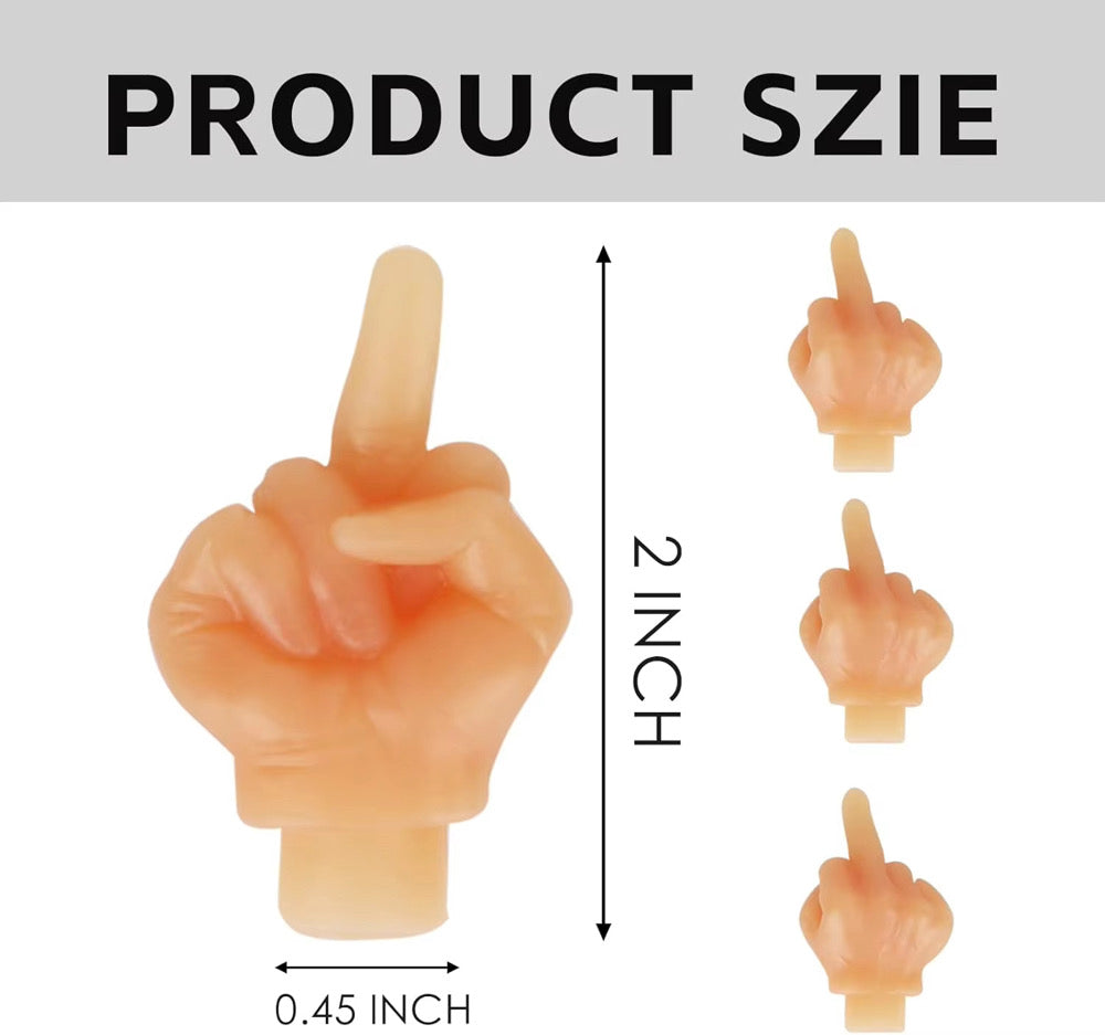 The Drive By Bird 4 Piece MIddle Finger Valve Top