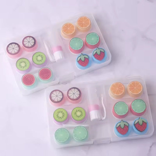 Fruit- Tasic Fruit Themed Contact Case Set