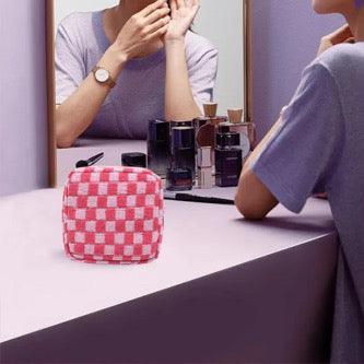 Square Affair Cosmetic Case