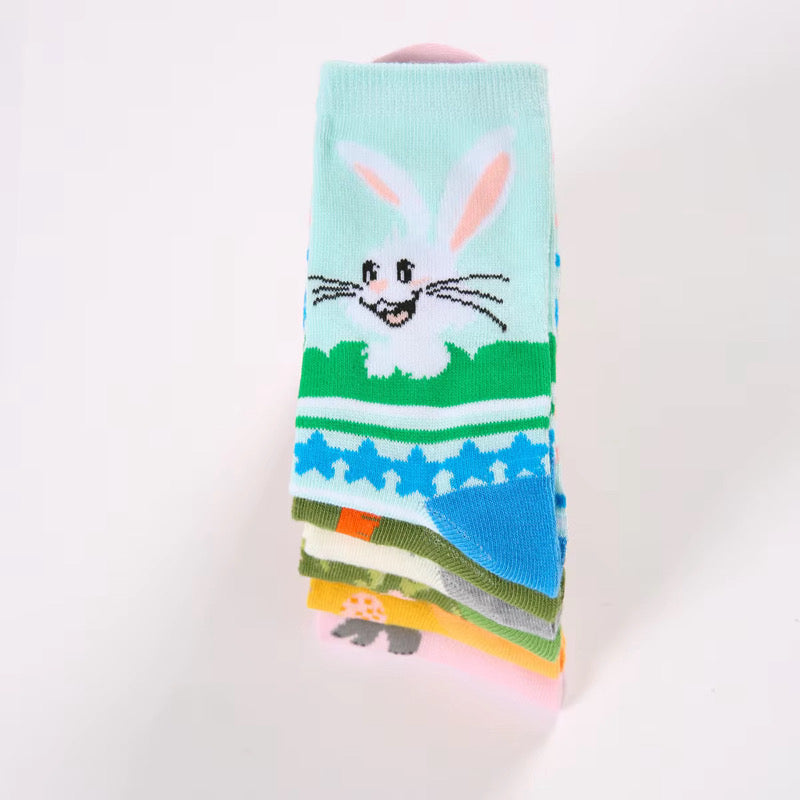 6 Pair Easter Sock Set