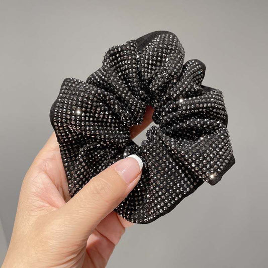 Set of 4 Studded Hair Scrunchie