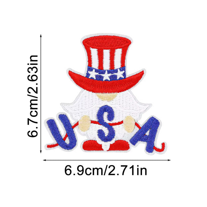 Ameri-Patch Iron On Patches Set Of 10