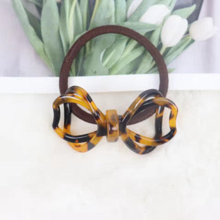 3 Piece Hair Bow Elastics