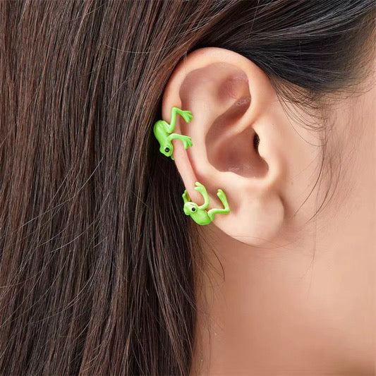Hop To It Frog Ear Cuffs