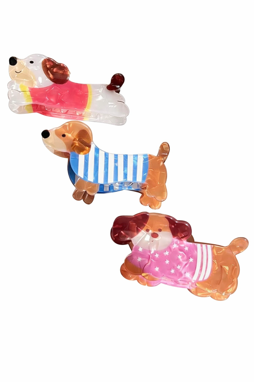 Dachshund Hair Claw Clip