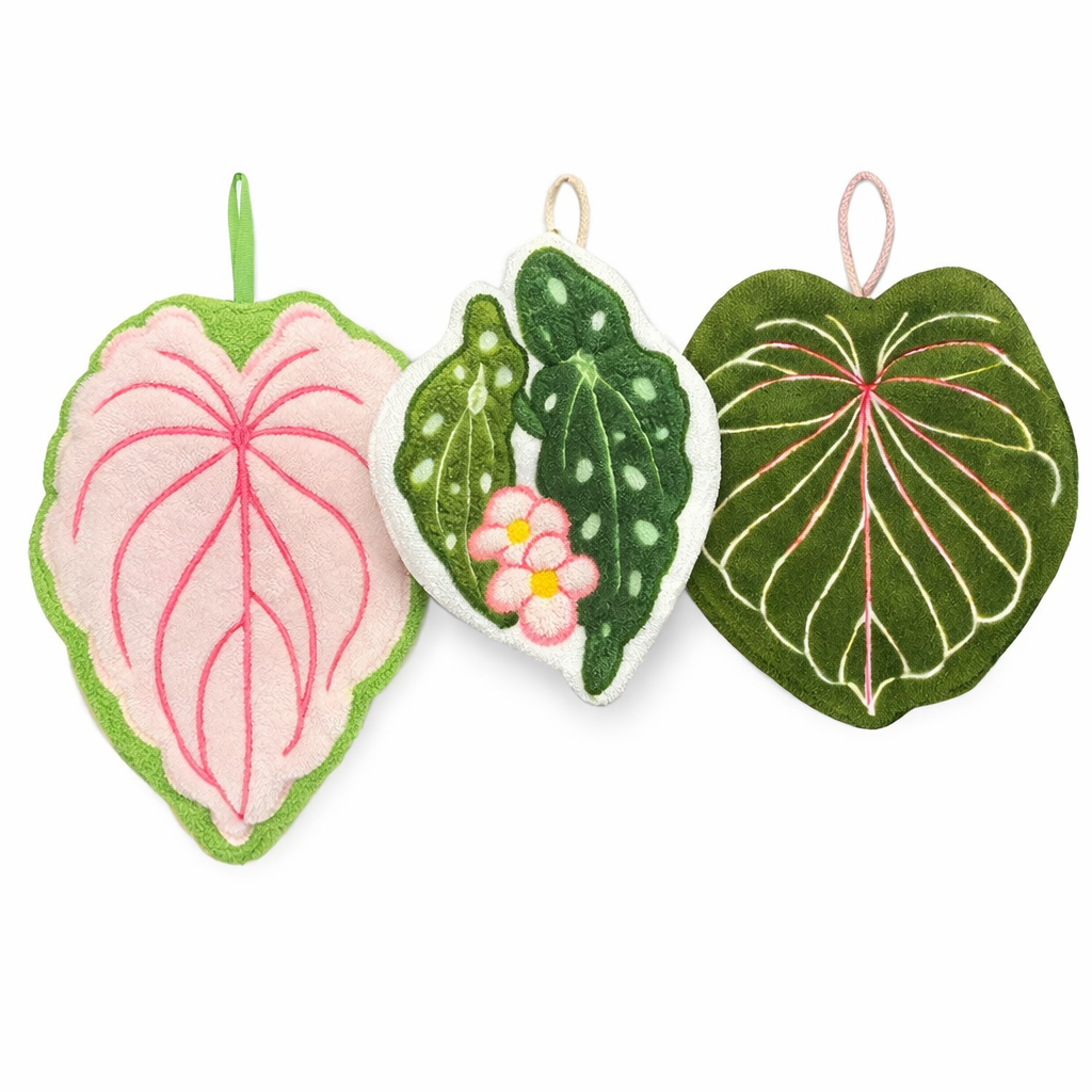 Palm Party 3 Piece Hand Towel Set