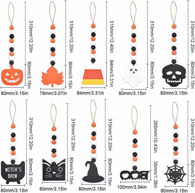 10 Piece Halloween Gardland Set