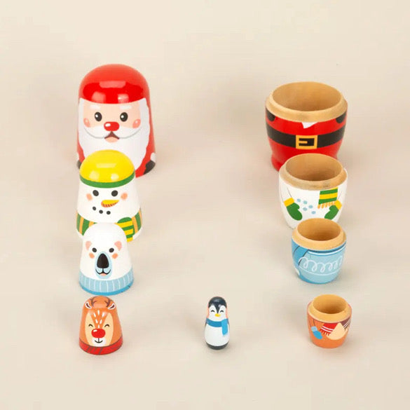 Holiday Nesting dolls