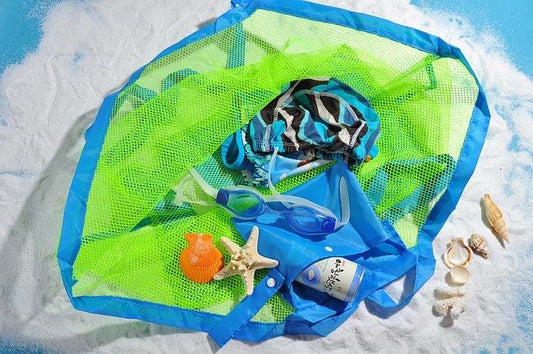 Beach Mesh Tote Bag