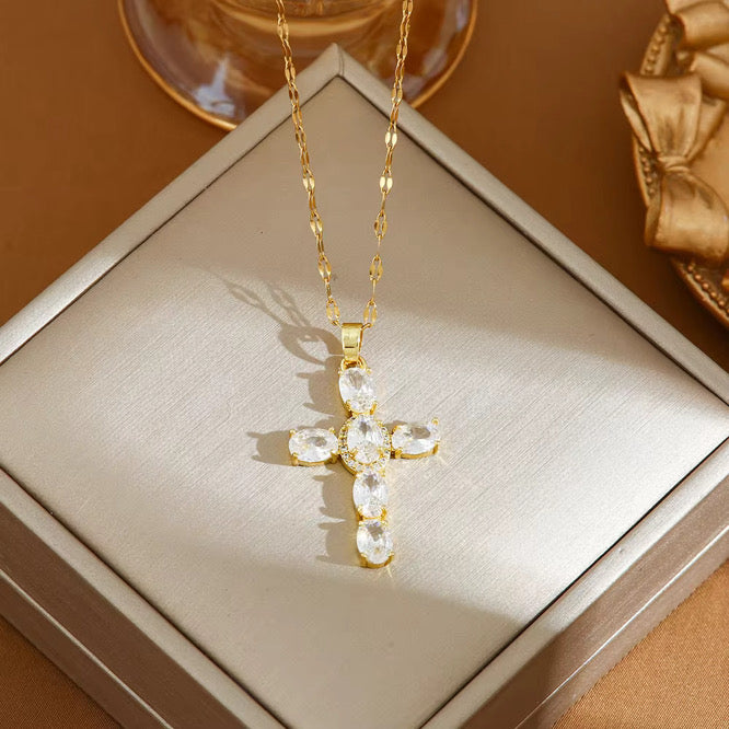 Viral Cross Necklace