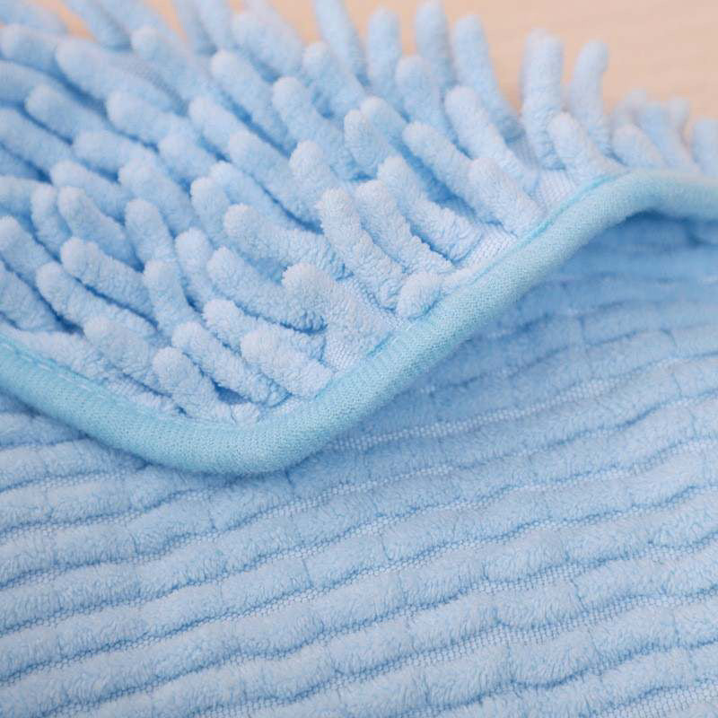 Blossoming Flower Chenille Towels