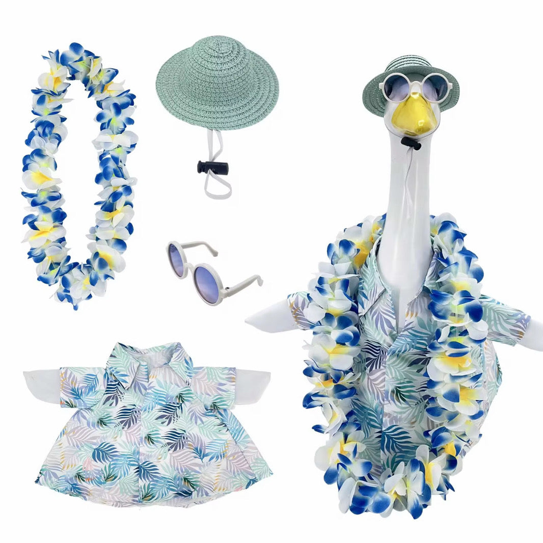 Hawaiian Porch Goose Outfit
