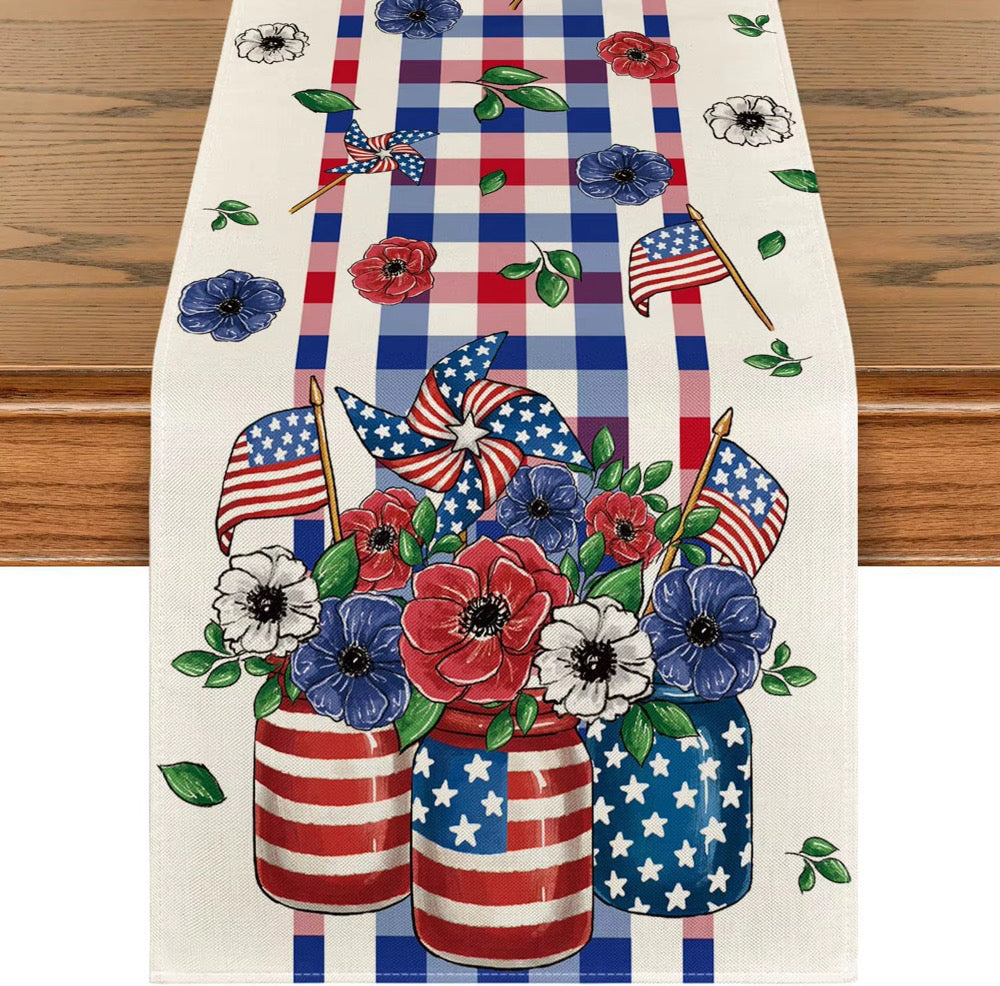 Partriotic Table Runners