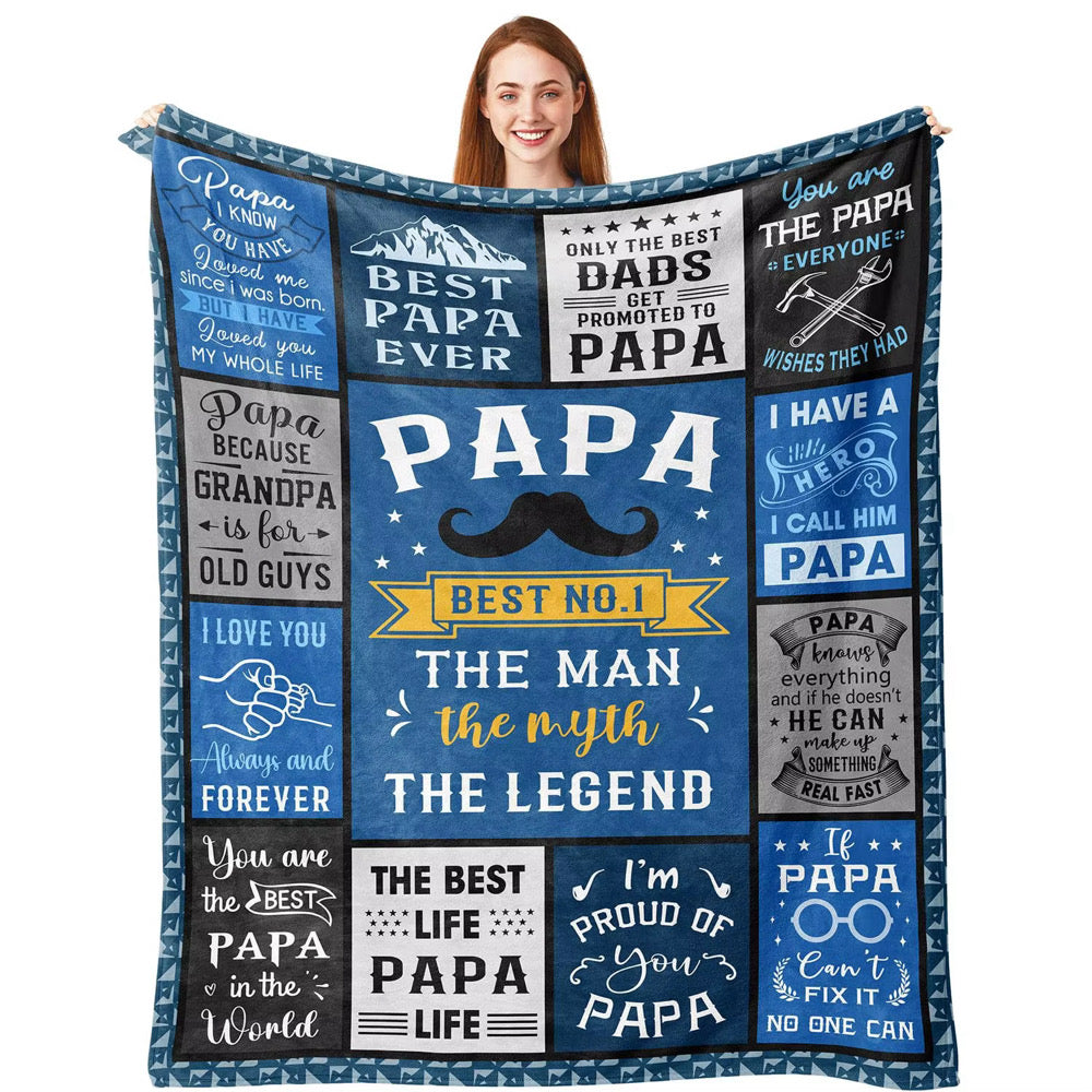 Fathers Day Blanket