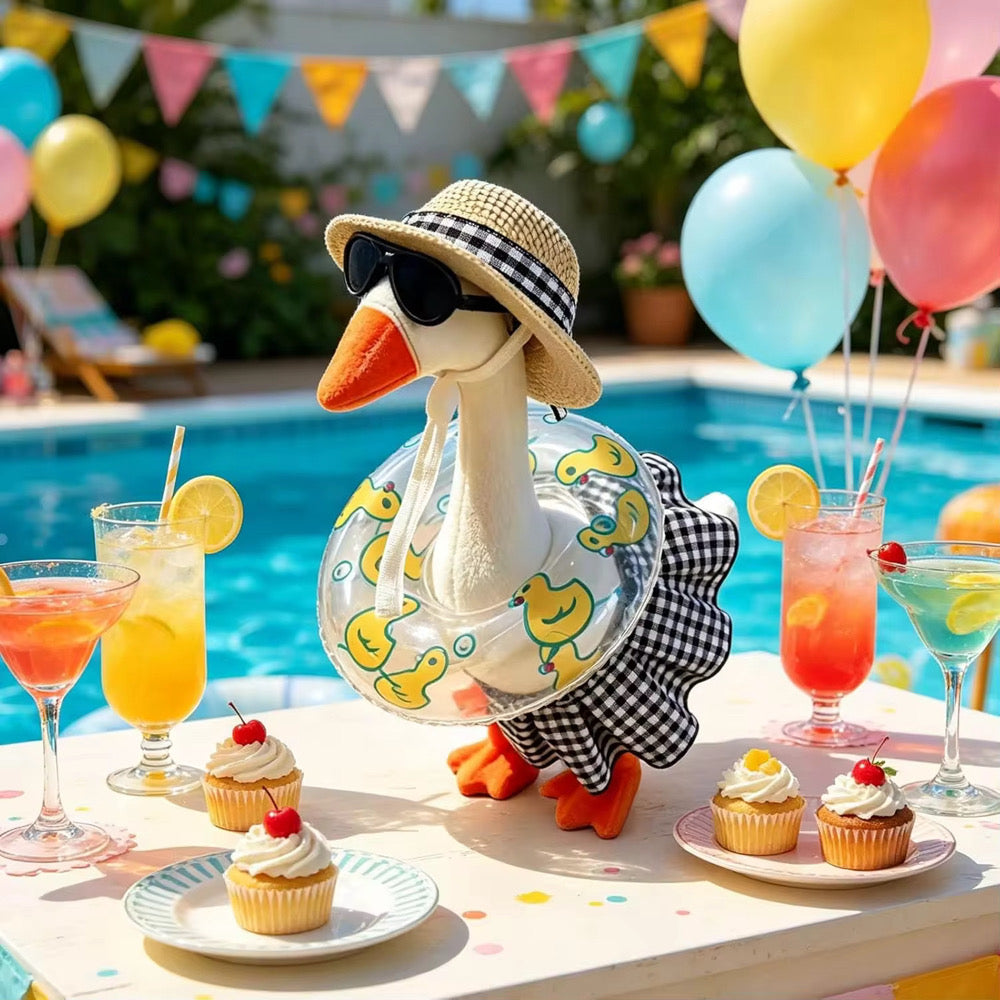 Beach Vibes 7 Inch Goose Outfit