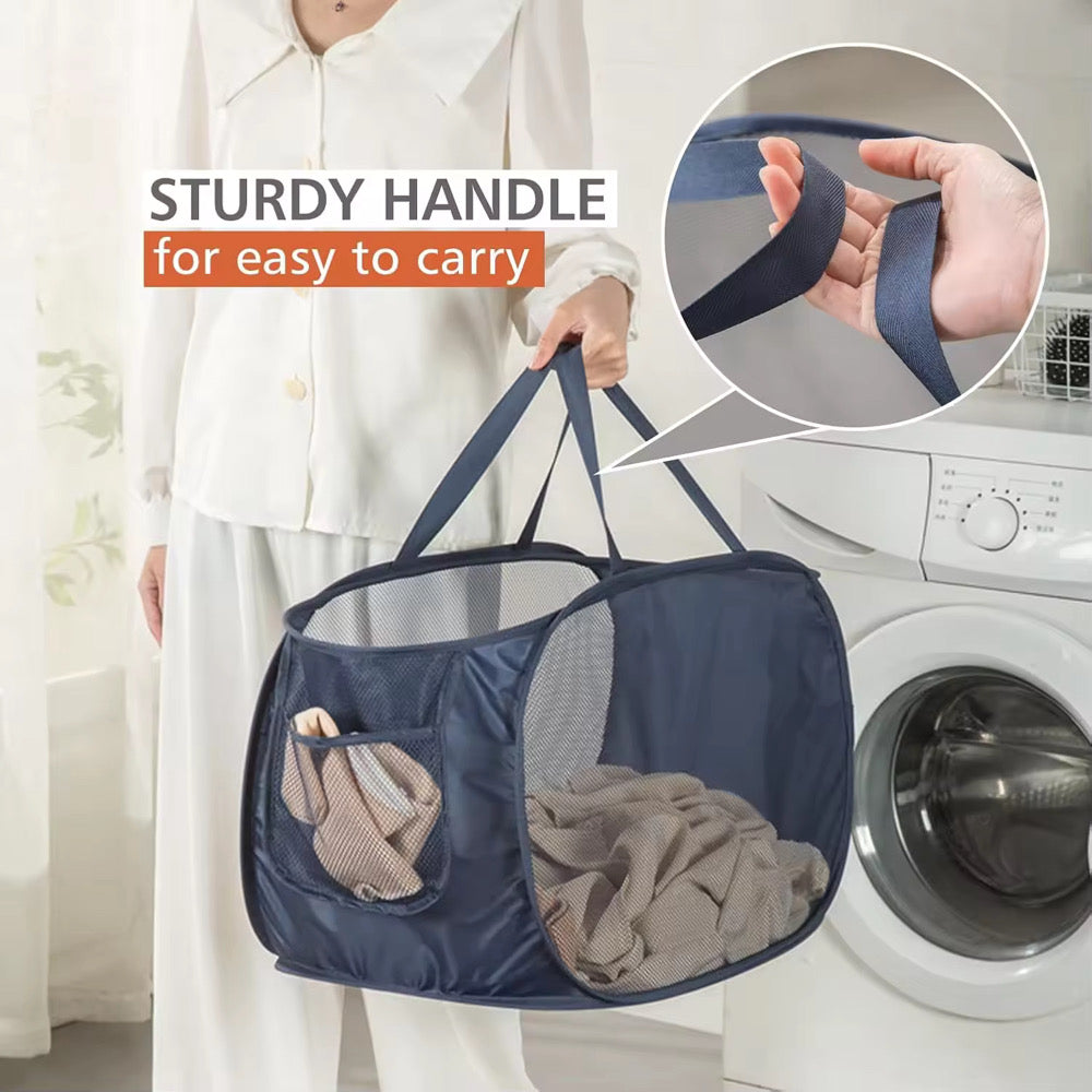 The Smarter Mesh Laundry Basket