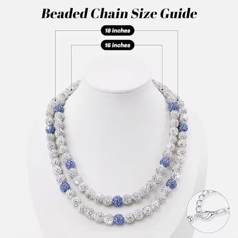 Trending Glam Baseball Necklace