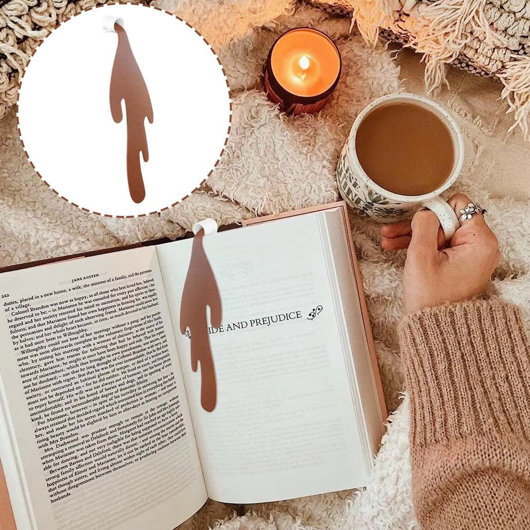 2 Piece Spilled Coffee Bookmark Set