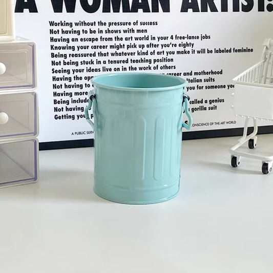 Trash Can Writing Utensil Holder