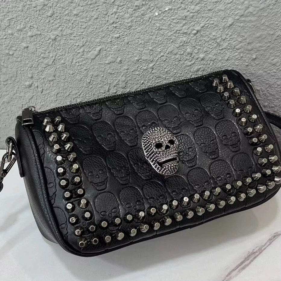 Skull Stud Crossbody