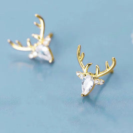 Reindeer Sparkle Studs