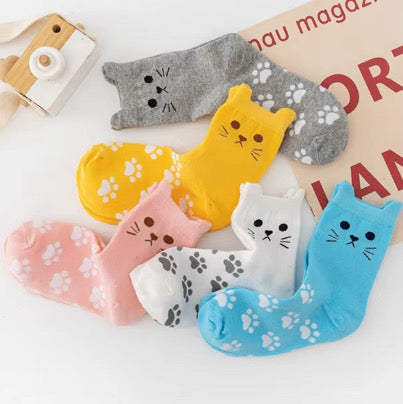 Paw-some Set of 5 Socks