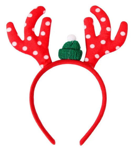 12 Piece Christmas Headband Set