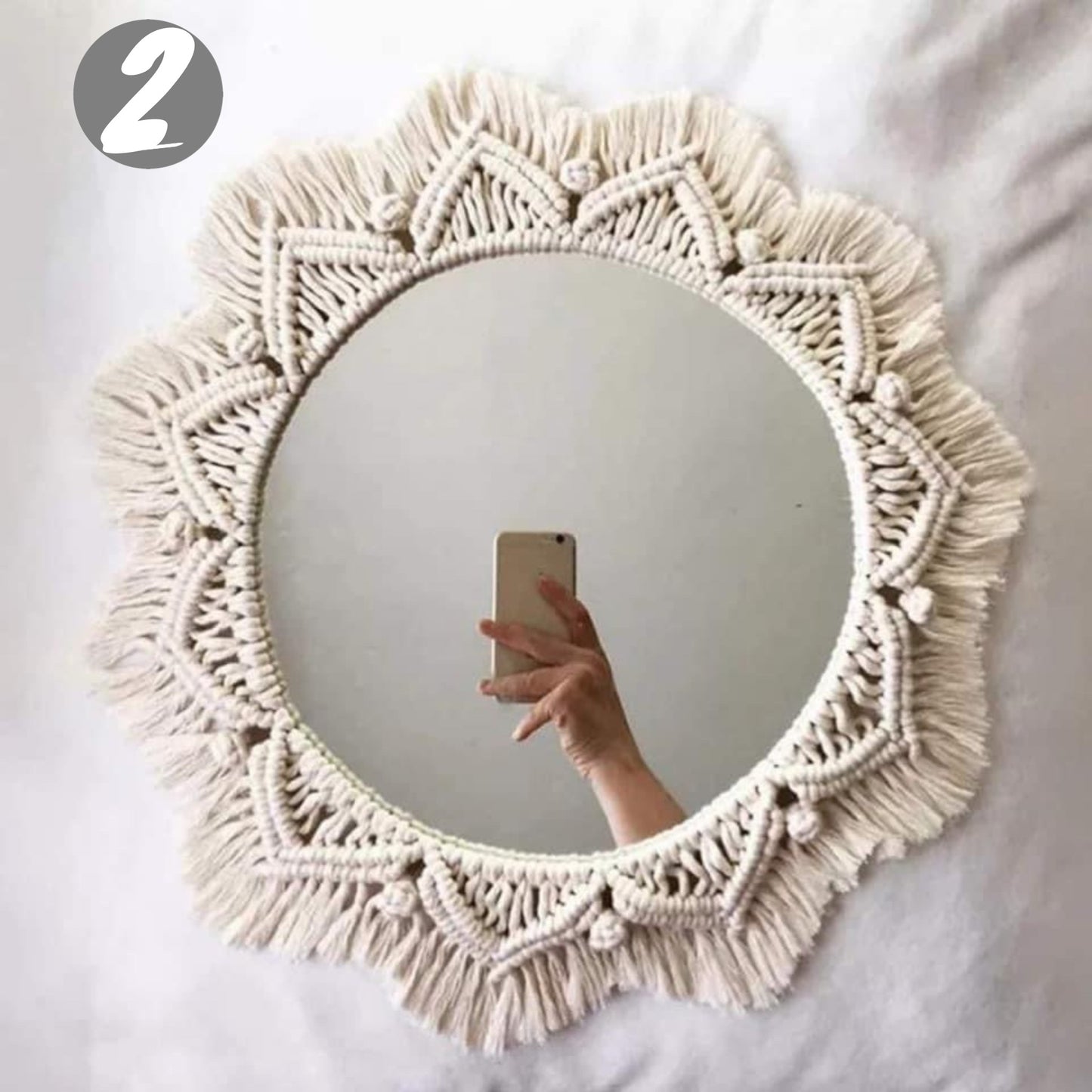 Macrame Mirrors