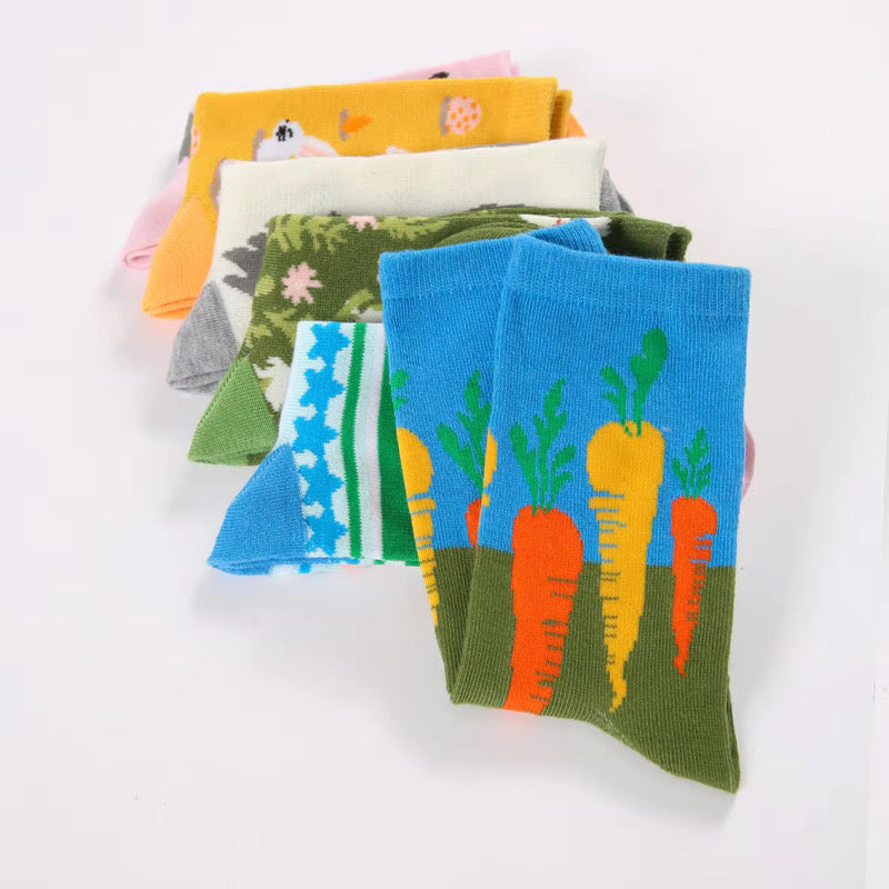 6 Pair Easter Sock Set