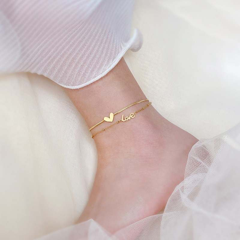 L O V E Anklet <3