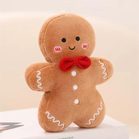 Gingerbread Man Throw Pillow