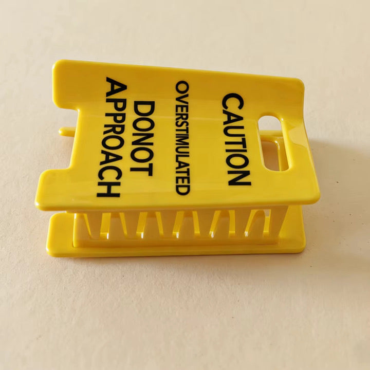Overstimulated Hair Clip