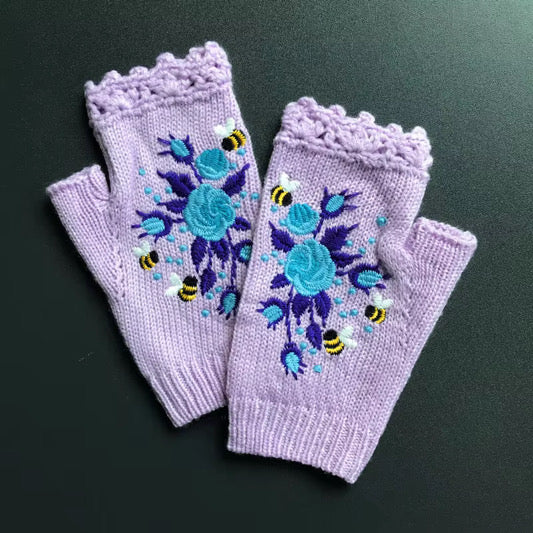 GardenStitch Fingerless Gloves