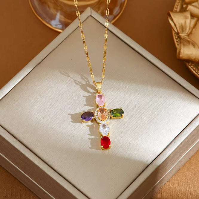 Viral Cross Necklace