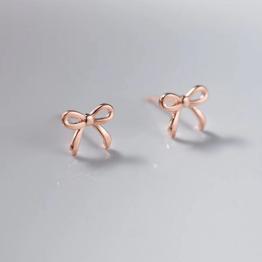 Petite Bow Stud Earrings