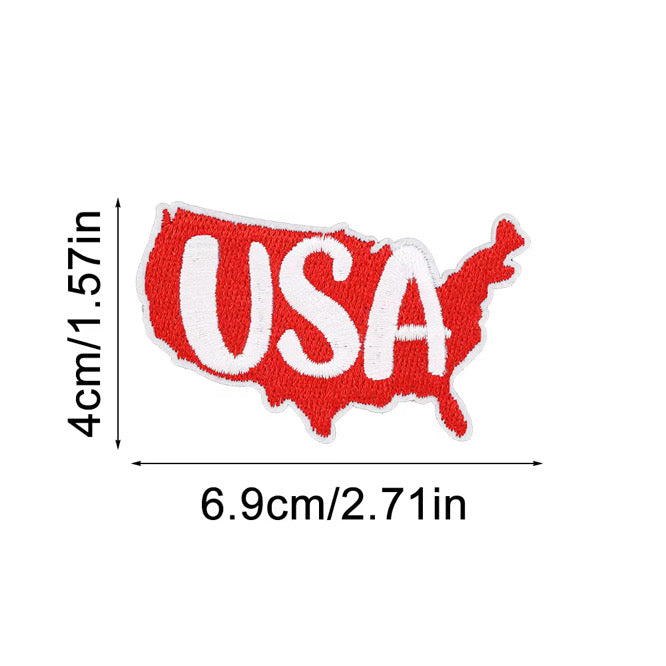 Ameri-Patch Iron On Patches Set Of 10