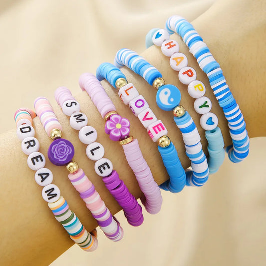 Friendship Bracelet Stacks