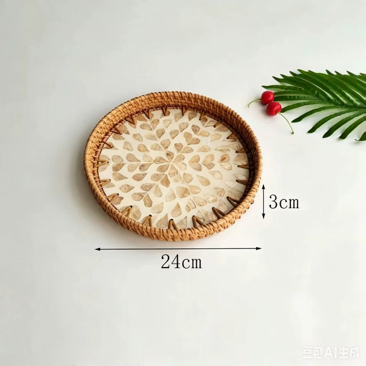 Nest And Nook Round 3 Piece Tray Set