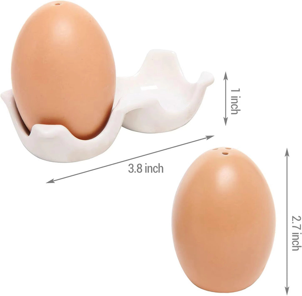 Eggstra Flavor Salt & Pepper Shakers