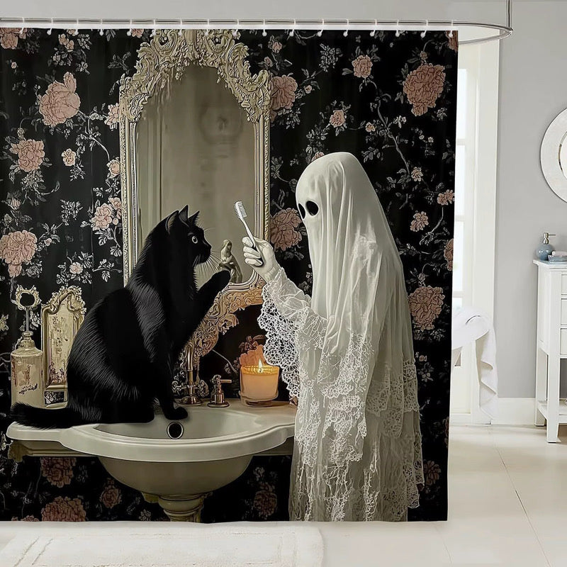 Creep It Clean Shower Curtains