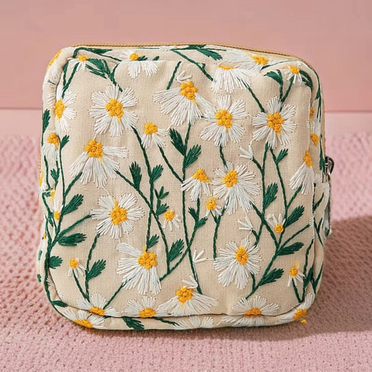 Square Size Cosmetic Pouch