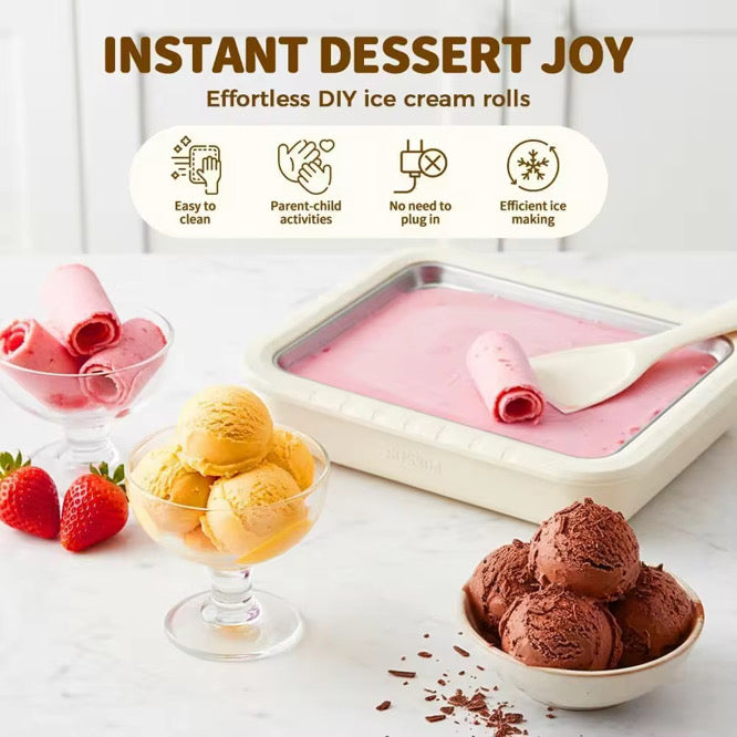 Rolled ice Cream Kit