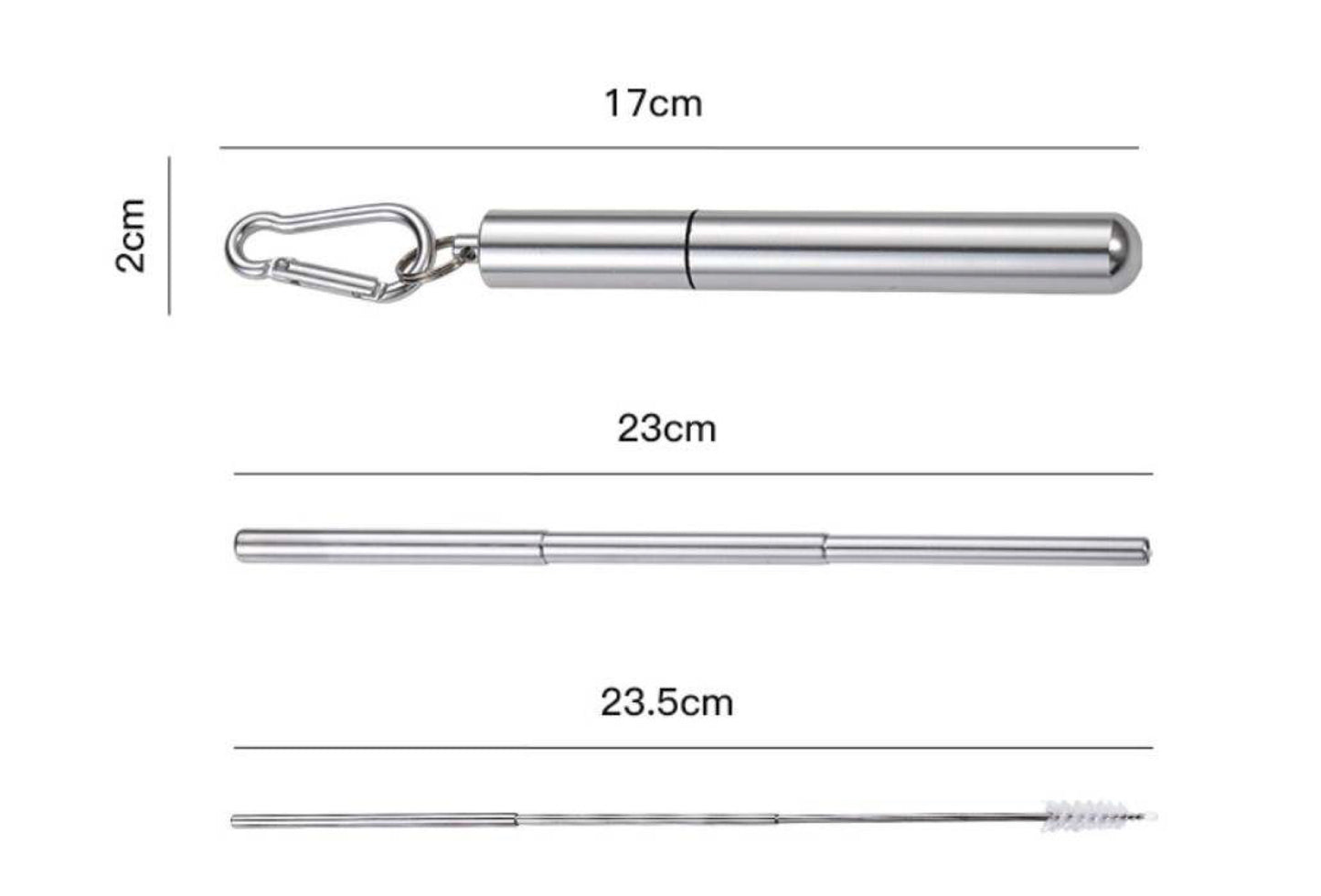 Stainless Steel Reusable Straw