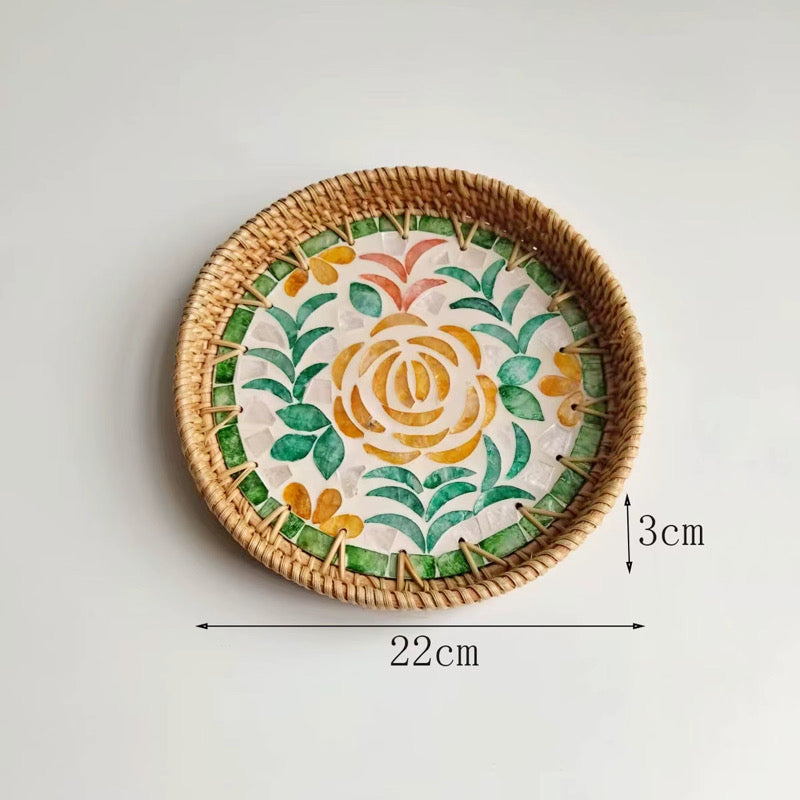 Nest And Nook Round 3 Piece Tray Set