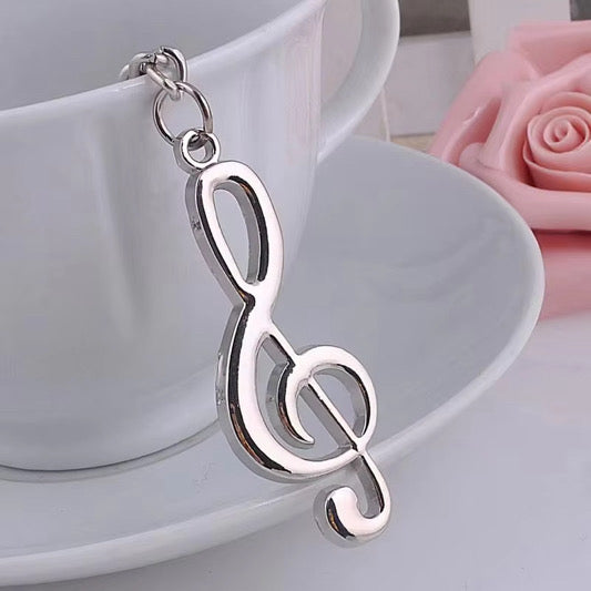Music Note Keychain