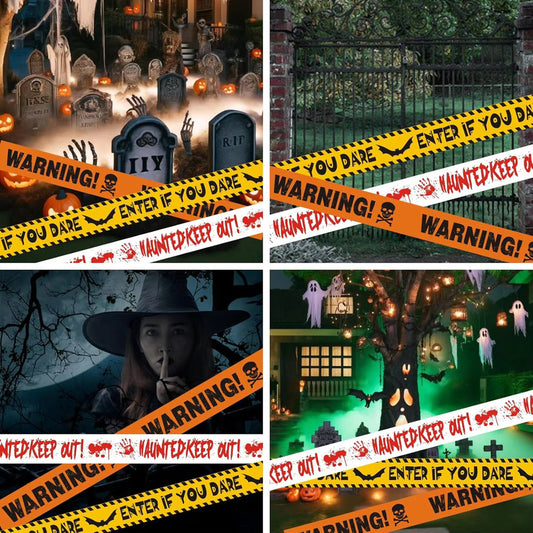 Halloween Warning Tape Set of 3