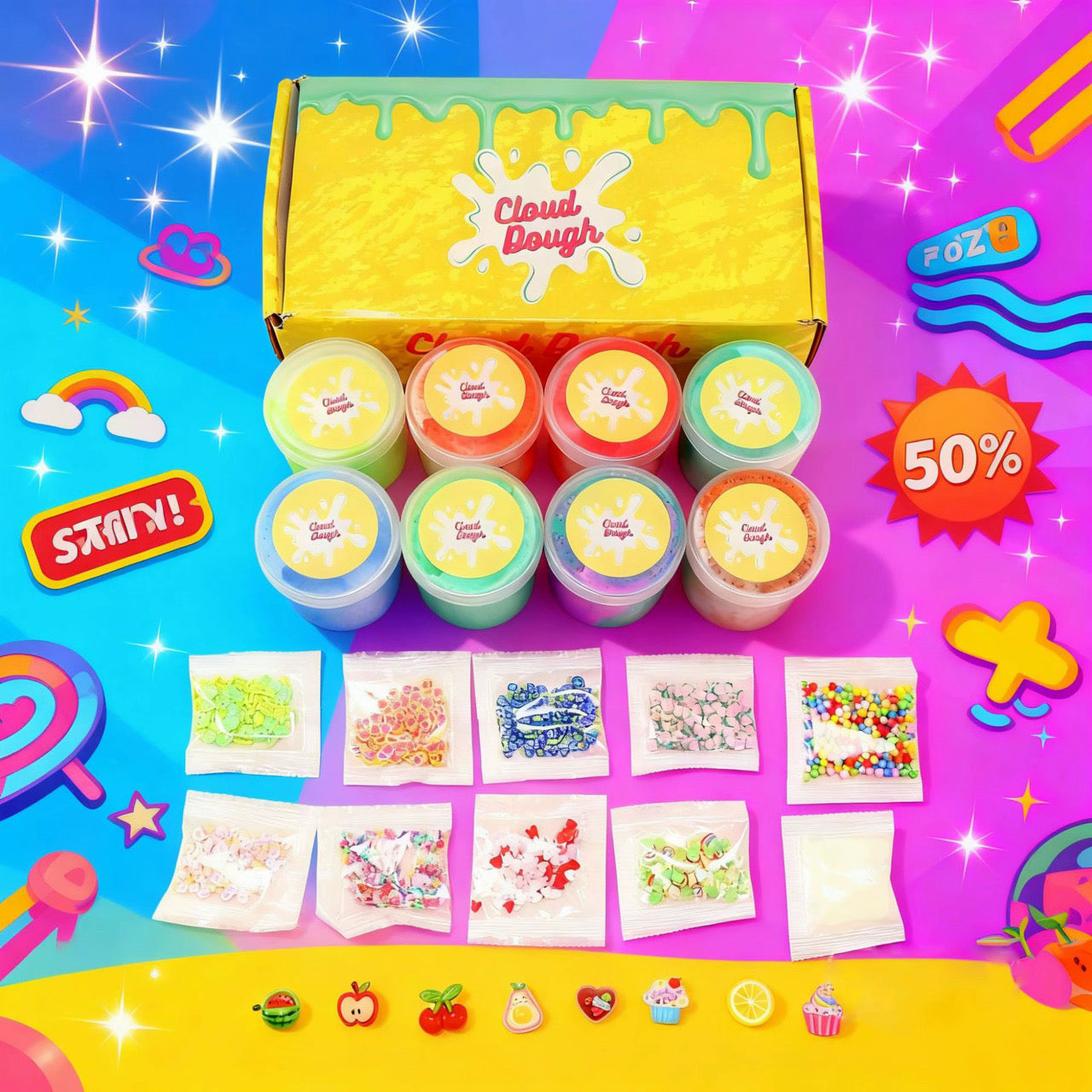 Cloud Dough Craze Kit