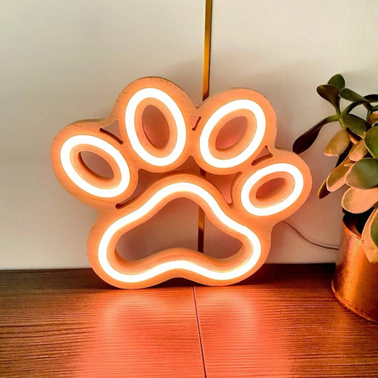 PAWsome Paw Neon Sign