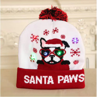 Festive Led Light Up Hats